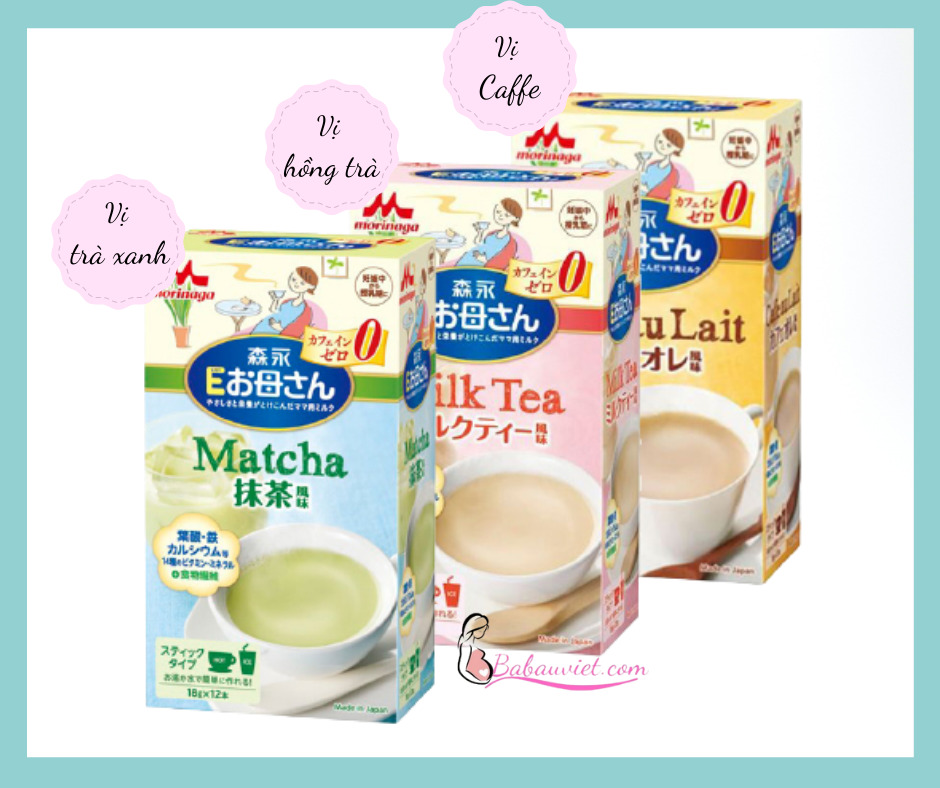 Các loại Sữa bầu Morinaga