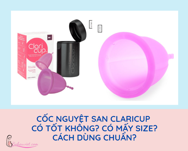 Review coc nguyet san claricup co tot khong co may size cach su dung