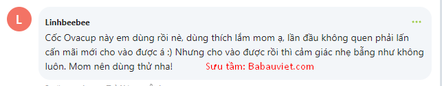 Một tài khoản có tên Linhbeebee trên webtretho đã đánh giá như sau: 