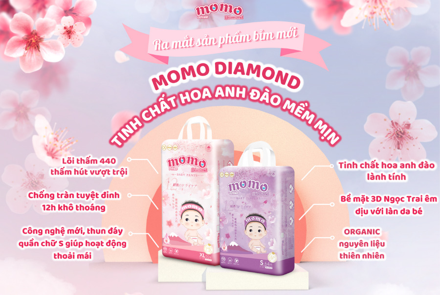 Bỉm Momo Diamond có gì khác biệt với bỉm truyền thống