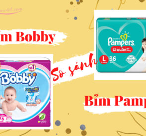 So sánh bỉm bobby và pamper loại nào tốt, nên chọn loại nào