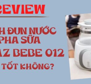 Review bình đun nước pha sữa Moaz Bebe 012 phiên bản mới nhất có tốt không