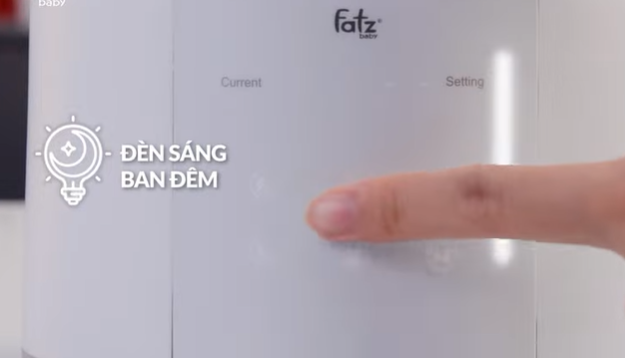 Review máy đun nước pha sữa fatz Quick 6: thiết kế thông minh