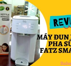 Review máy đun nước pha sữa Fatz Smart 2 có tốt không, so sánh Fatz Smart 2 và Fatz Smart 3