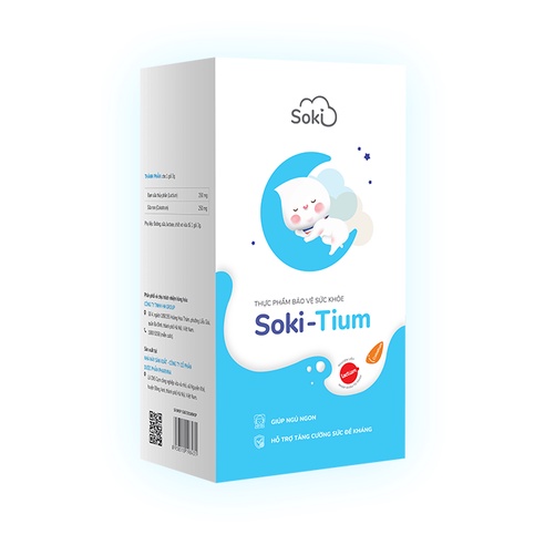 Soki Tium là sản phẩm có nguồn gốc xuất xứ từ Việt Nam, được sản xuất bởi Công ty Cổ phần Dược phẩm Pharvina