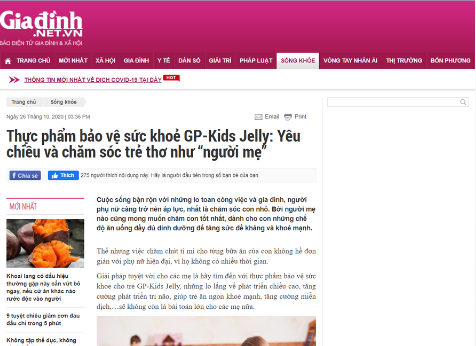 Review thach tang chieu cao GP kids 1