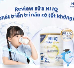 Review sữa HI IQ phát triển trí não có tốt không